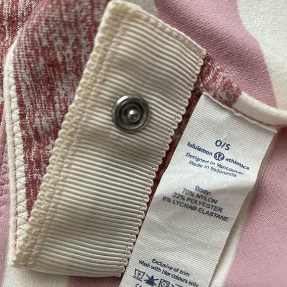 Lululemon Triplet Twin Stripe Heathered Angel Wing Multi Vinyasa Scarf - Picture 4 of 5